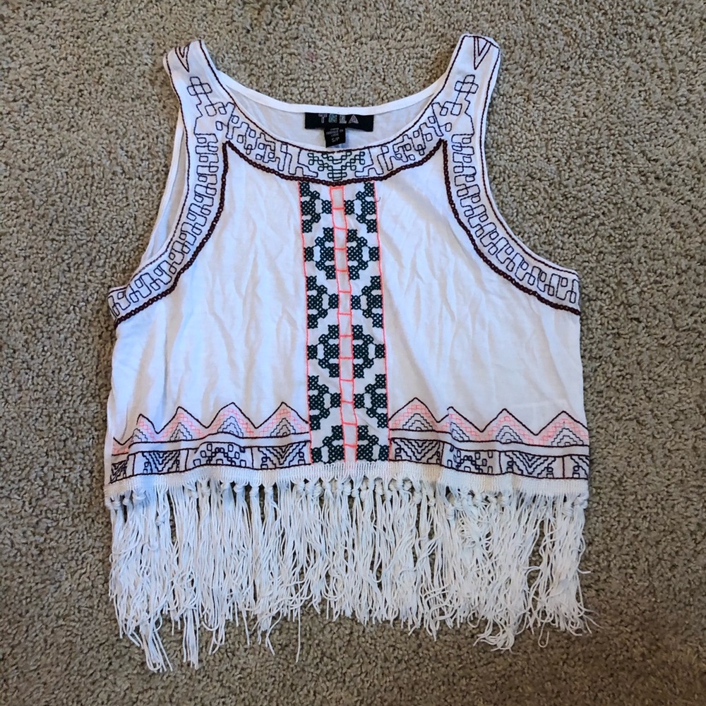 Tribal Fringe Tanktop